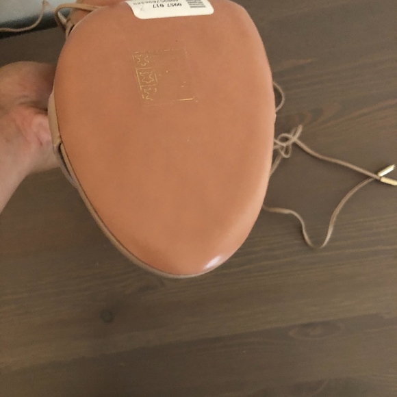 NWT Aquazzura Nude Amazon Lace Up Heel - Picture 5 of 7